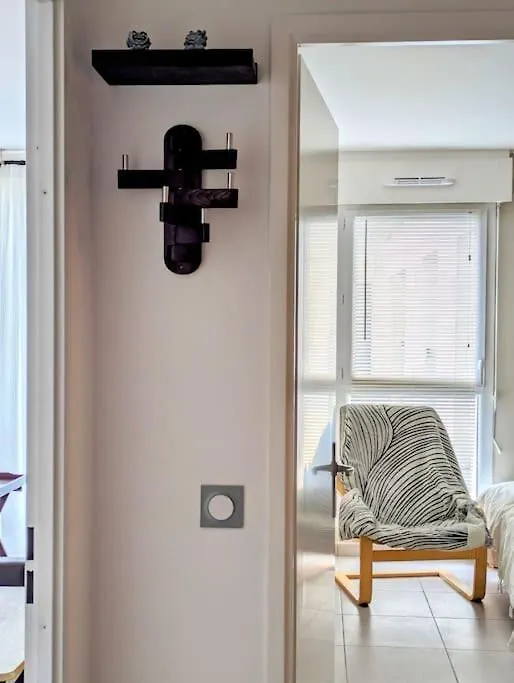 Apartment Neuf T2 40M2 Tout Equipe,Parking,Paris 20' Orly 15' Wifi Netflix Metro 14 Cachan